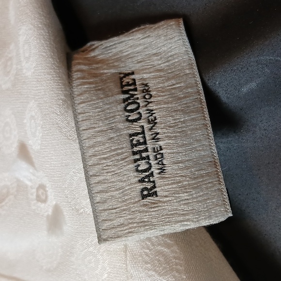 Rachel Comey OFF WHITE Women's Lashes Crepe L/S Rite Top size 4/small - Picture 4 of 14